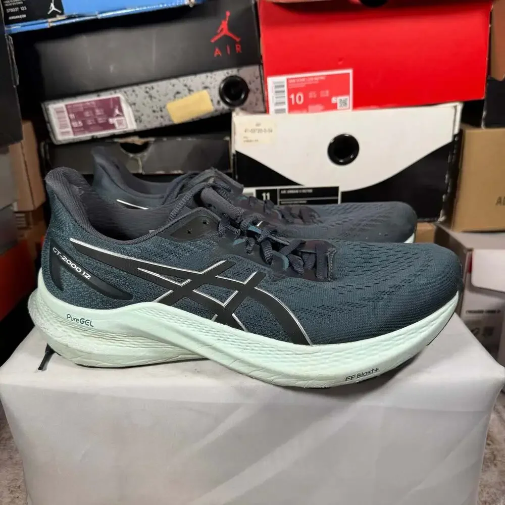 ASICS Women's GT-2000 12 Running Shoes Tarmac Mint